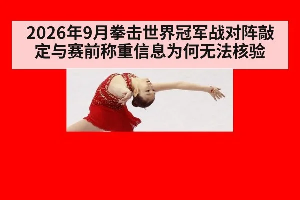 2026年9月拳击世界冠军战对阵敲定与赛前称重信息为何无法核验（KAIYUN SPORTS）